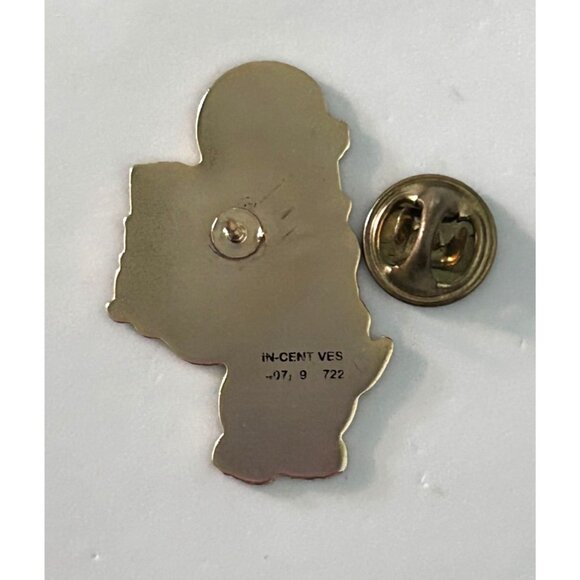 Vintage Odyssey of the Mind Tennessee Pound Puppy 10th Birthday Lapel Pin - Picture 3 of 3